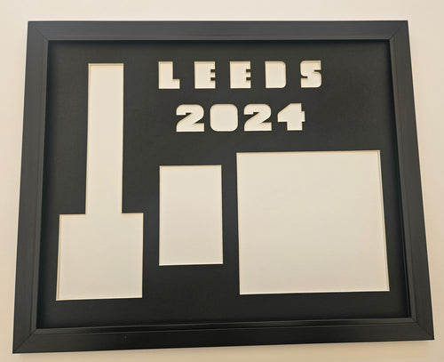 Leeds Marathon 2024 Display Frame for Medal & Number